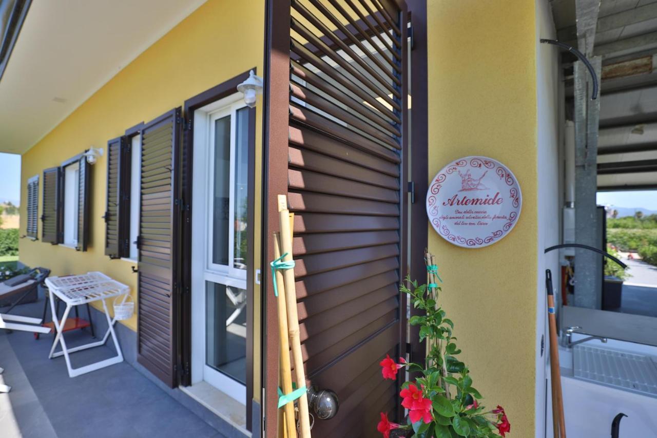 شقة I Giardini Dell'Olimpo بييسْتوم المظهر الخارجي الصورة