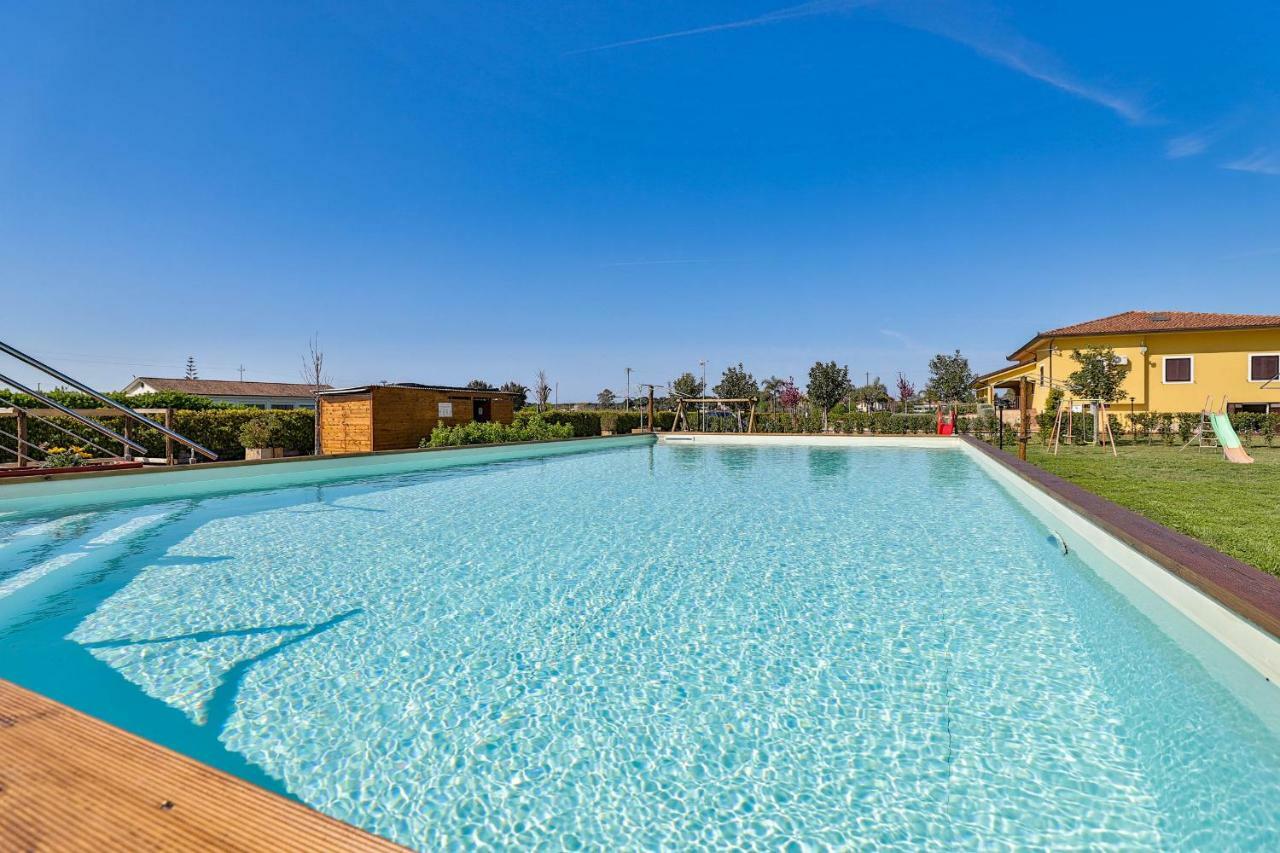شقة I Giardini Dell'Olimpo بييسْتوم المظهر الخارجي الصورة